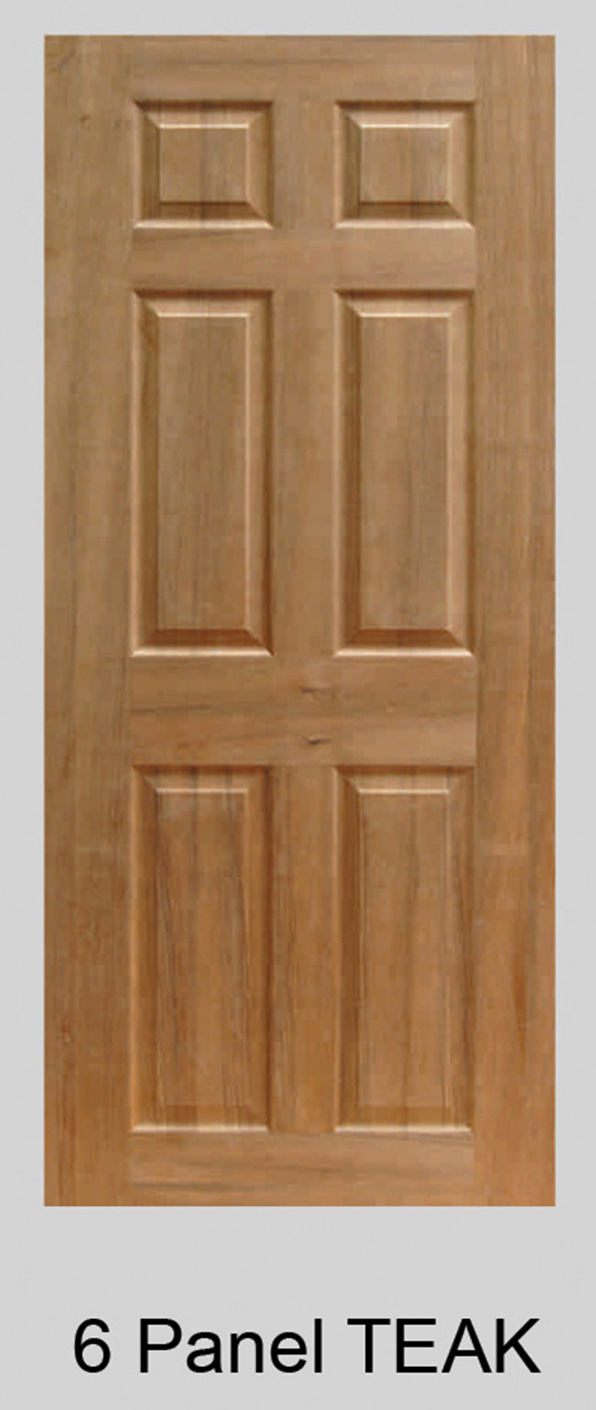 6 Panal TEAK